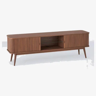 John Lewis John Lewis Grayson Large TV Unit, Dark Brown