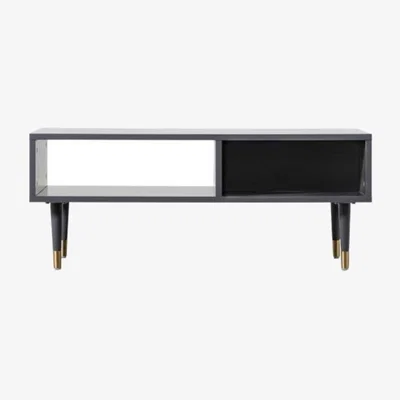 Knees Holbrook 100cm Oak TV Unit - Grey