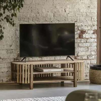 Knees Voss Mango Wood Media Unit - Natural