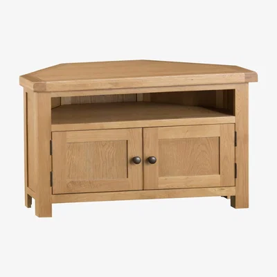 Knees Carrabba 100cm Medium Oak 2 Door TV Unit