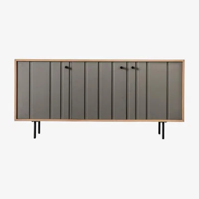 Knees Fiji Oak Sideboard - Grey