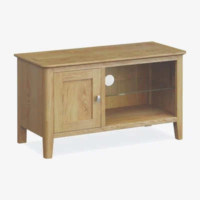 Knees Nancy Light Oak 1 Door TV Bench