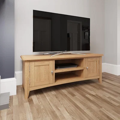 Knees Galister 120cm Light Oak 2 Door TV Unit