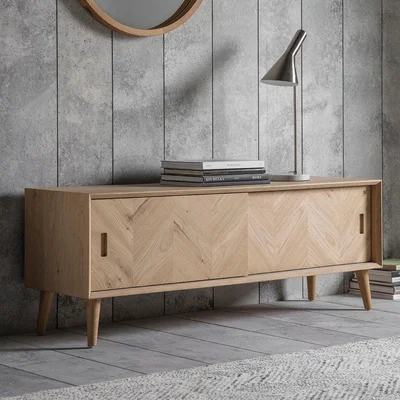 Knees Milano Light Oak Media Unit
