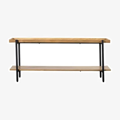 Knees Zakros 40cm Iron TV Unit - Natural