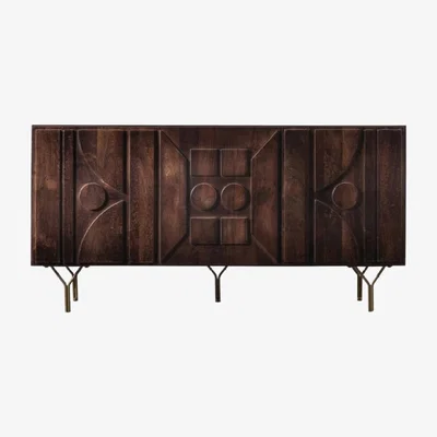 Knees Sadako Mango Wood Sideboard - Brown