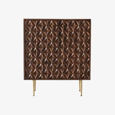 Knees Knox Acacia Wood Sideboard - Brown