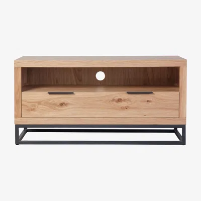 Knees Incanto 100cm Oak 1 Door TV Unit