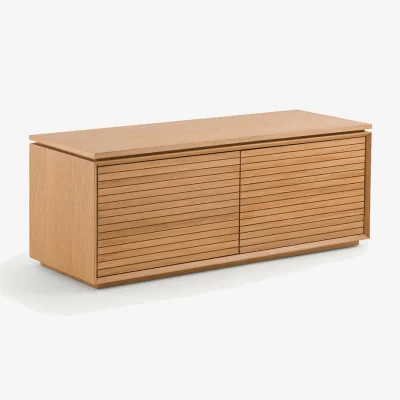 La Redoute Joaquin TV Cabinet in Oak and Oak Veneer