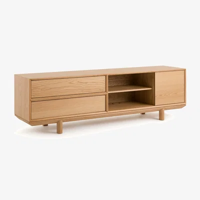 La Redoute Gloria Oak TV Unit by E. Gallina