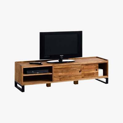 La Redoute HIBA Solid Oak TV Storage Unit