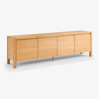 La Redoute Adélita Oak and Veneered TV Unit