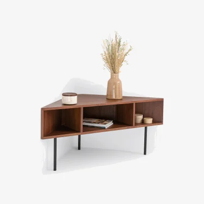 La Redoute Bianzo TV Unit in Walnut Veneer