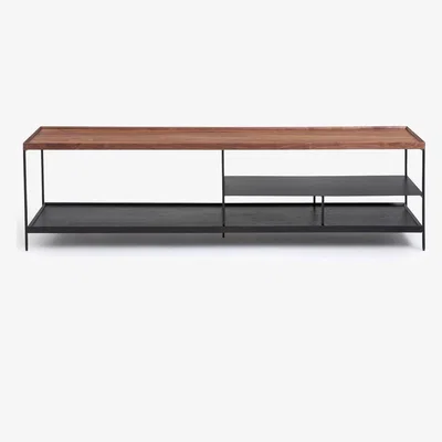 La Redoute Tidder Walbut & Metal TV Unit