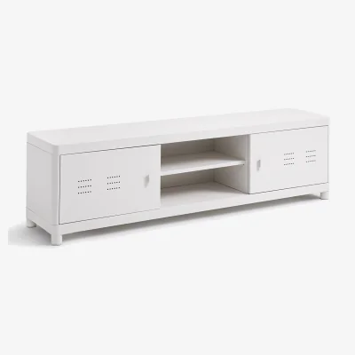 La Redoute Livona Steel TV Stand, Width 180cm