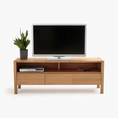 La Redoute ADÉLITA Solid Oak TV Unit