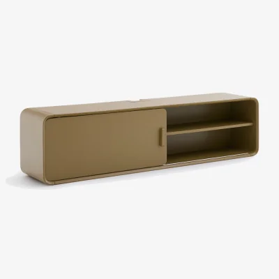La Redoute Redag Matt Lacquered Wall-Mounted TV Stand