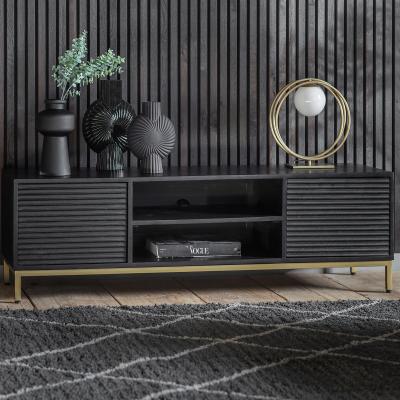 La Redoute Madurai Rippled Wood TV Unit