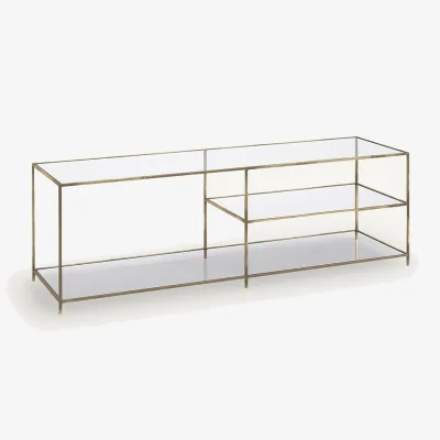 La Redoute Sybil Tempered Glass TV Unit