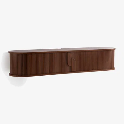 La Redoute Marcelino Wall-Hung TV Unit with 2 Sliding Doors