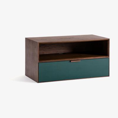 La Redoute Aldon TV Cabinet with Compartment & Lacquered Drawer