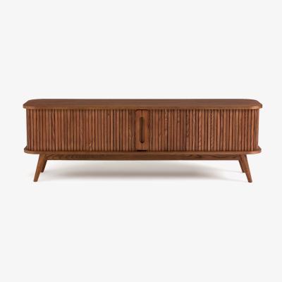 La Redoute Wapong Ash TV Stand with Sliding Doors