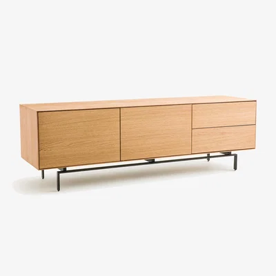 La Redoute Oreko TV Cabinet Oak Veneer