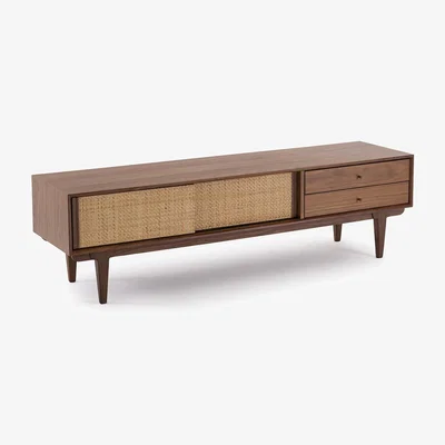 La Redoute Dalqui Walnut & Cane TV Unit
