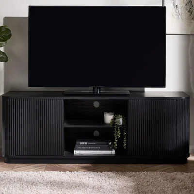 La Redoute Lucien Fluted Wood TV Unit