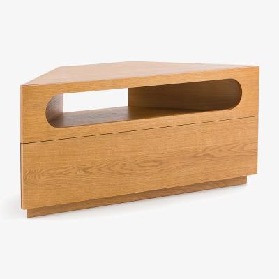 La Redoute Vonti Oak Veneer Corner TV Cabinet