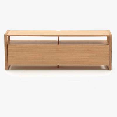 La Redoute COMPO Oak TV Unit with Push-To-Open Door