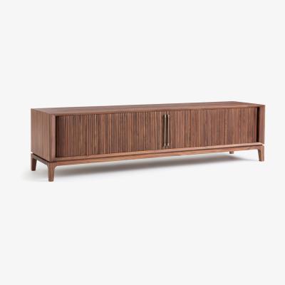 La Redoute Liamca Walnut & Leather TV Cabinet
