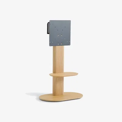 La Redoute Genna Free-Standing Oak Veneer TV Stand