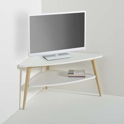 La Redoute Jimi Vintage Two-Tier Corner TV Unit