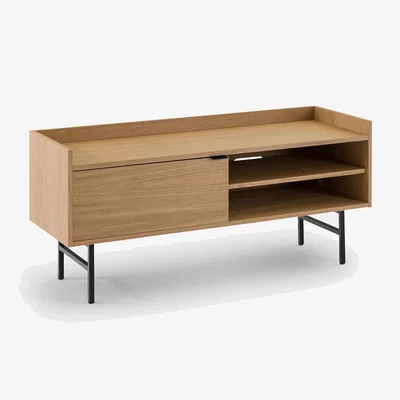 La Redoute Volga 130cm Small Oak TV Unit