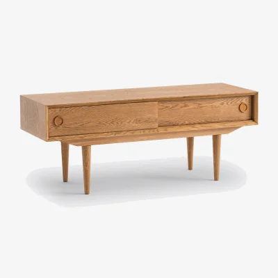La Redoute Quilda TV Unit with 2 Sliding Doors