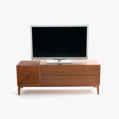 La Redoute Medina 140cm Stained Ash TV Unit