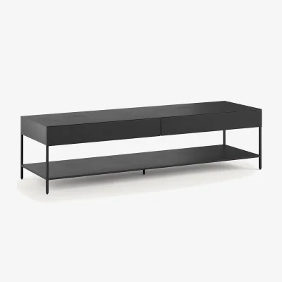 La Redoute Febee Aged Metal TV Stand