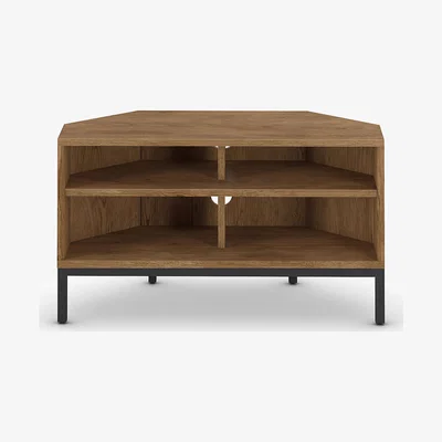 Marks & Spencer M&S Brookland Corner TV Unit - 1SIZE - Black Mix, Black Mix