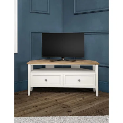 Marks & Spencer M&S Greenwich Corner TV Unit - Ivory, Ivory