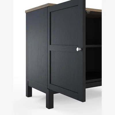Marks & Spencer M&S Salcombe Compact Sideboard - Black, Black
