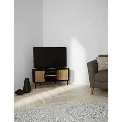 Marks & Spencer M&S Holt Corner TV Unit - Natural Mix, Natural Mix