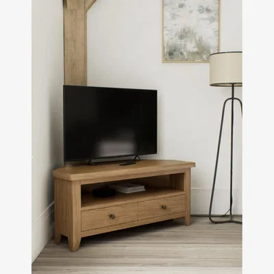 Marks & Spencer M&S Amersham Corner TV Unit - Oak, Oak
