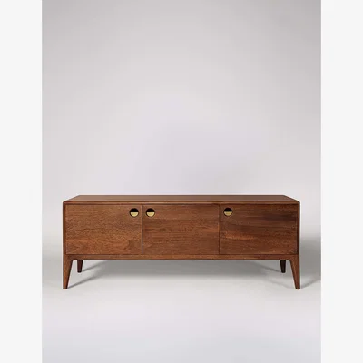 Marks & Spencer Swoon Nyhavn Mango Wood TV Unit Brown