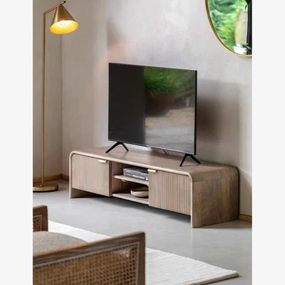 Marks & Spencer Gallery Direct Colonna TV Unit - Grey, Grey
