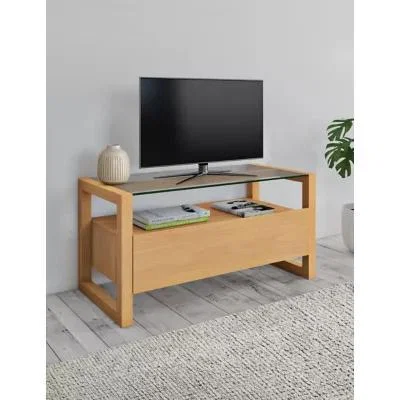 Marks & Spencer M&S Colby TV Unit - Oak, Oak