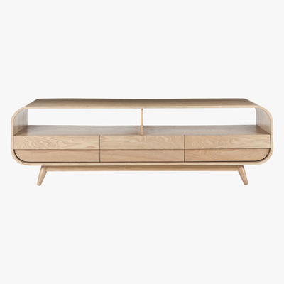 Made.com Esme Wide TV Stand, Ash