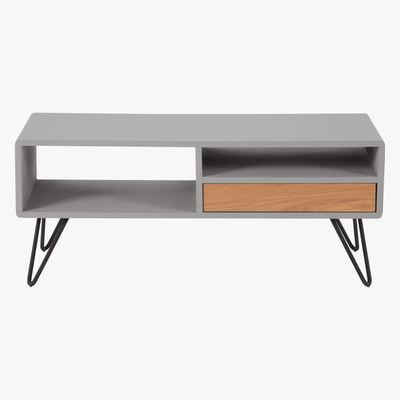 Made.com Ukan TV Stand, Grey and Oak