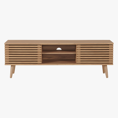 Made.com Tulma Wide TV Stand, Oak Effect
