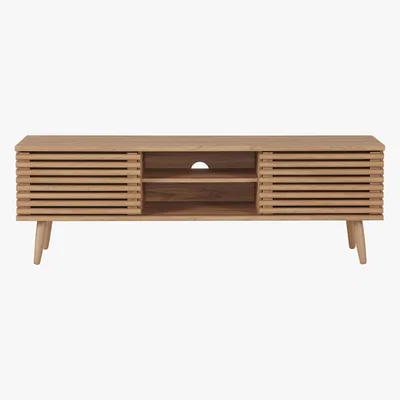 Made.com Tulma Wide TV Stand, Oak Effect